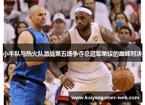 小牛队与热火队激战第五场争夺总冠军荣耀的巅峰对决